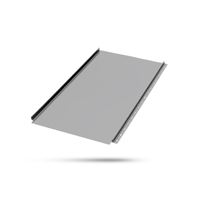 Stení krytina Lindab SRP Click 25 / Classic stíbrná metalíza RAL 9006, plechová