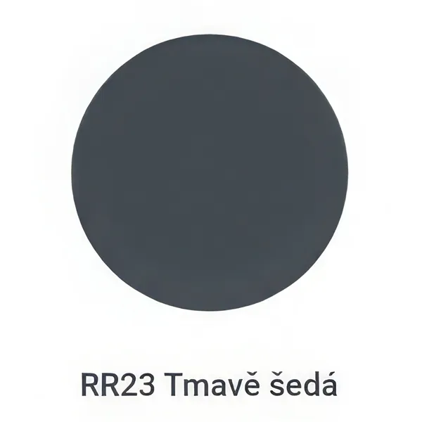 Střešní krytina Ruukki Monterrey / Ruukki 40 Matt tm. šedá RR23, plechová