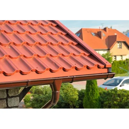 Střešní krytina Ruukki Finnera / Ruukki 40 hnědá RR32, plechová