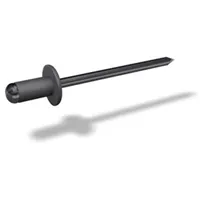 Prefa trhací nýt 4 x 9,5 mm / tmavě červená