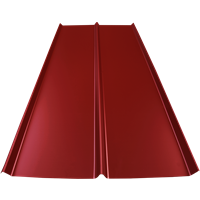 Střešní krytina Comax Alukryt 444 x 1000 / PES červená RAL 3016, plechová