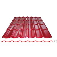Střešní krytina Satjam Roof Classic 0,6 mm / Alumat červená RAL 3011, plechová