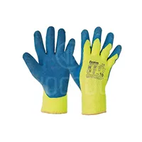 Rukavice ZIMNÍ BLUETAIL pletené modro-žluté